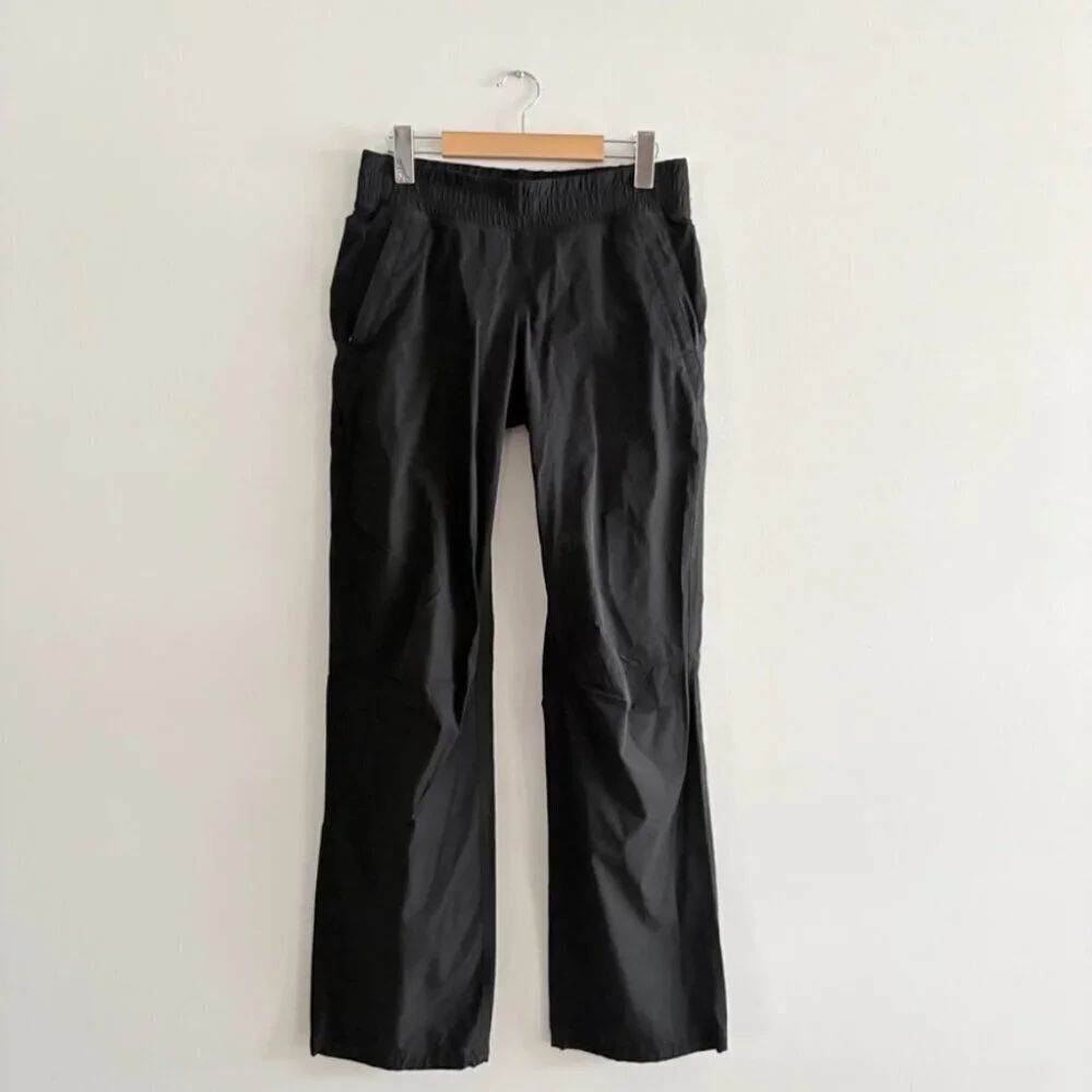 Lululemon BLACK Run Dog Runner Double Layer Lined Pant Black Size 6
